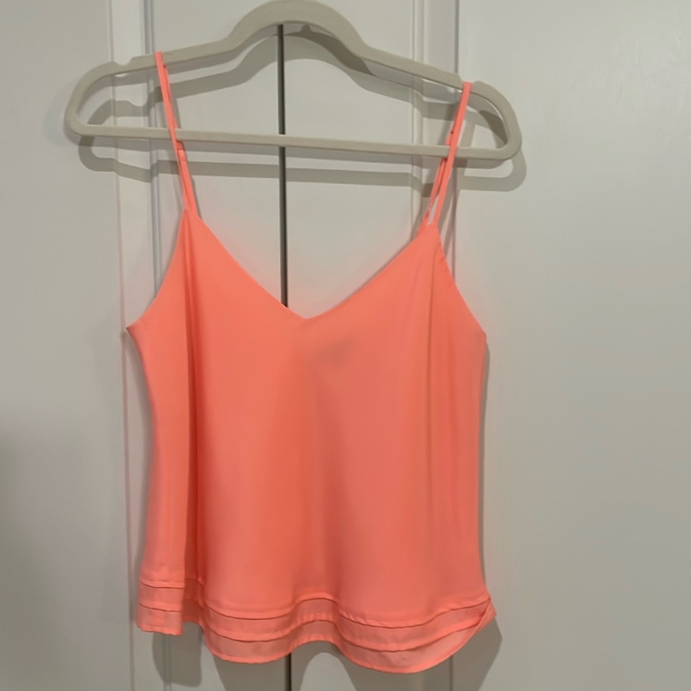 Talula Coral cropped tank
